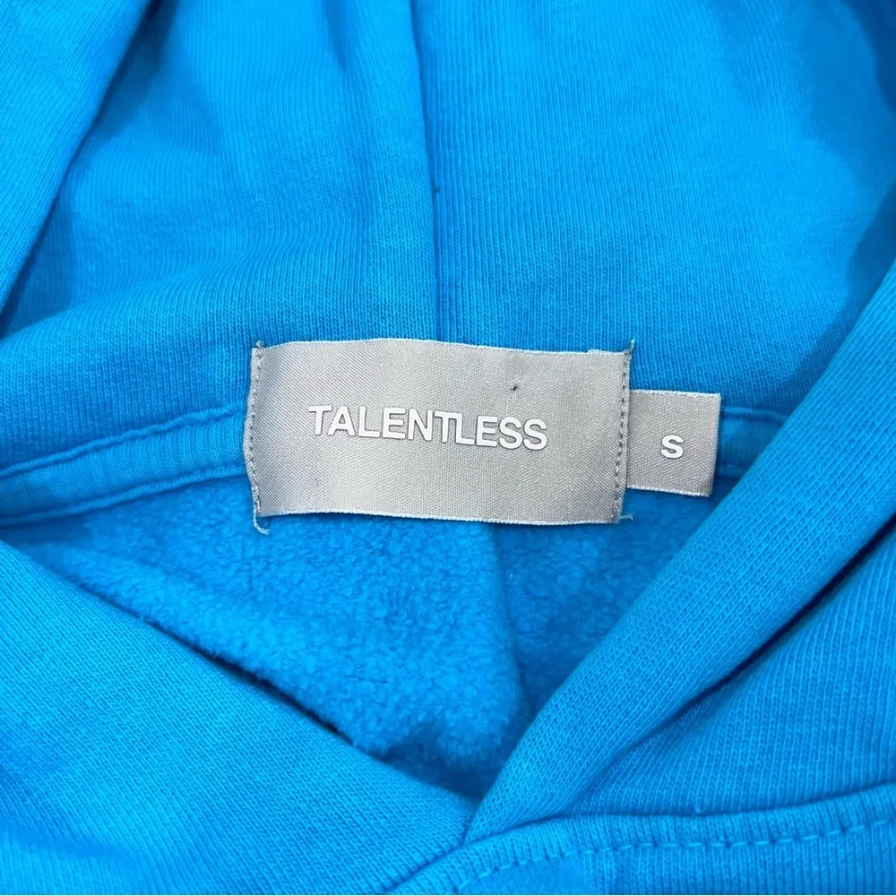 TALENTLESS Hoodie Blue/Orange - Picture 4 of 4